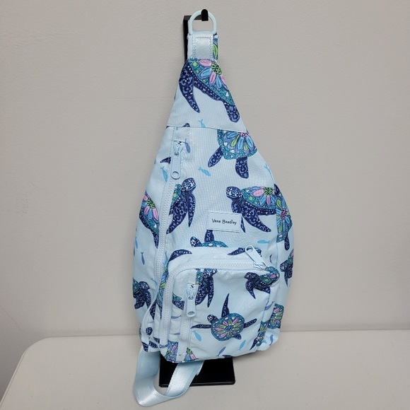 Vera Bradley Handbags - Vera Bradley Just Turtles Sling Backpack.